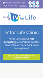 Mobile Screenshot of ivforlife.com